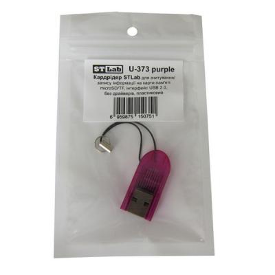 Считыватель флеш-карт ST-Lab MicroSD/TF (U-373 purple)