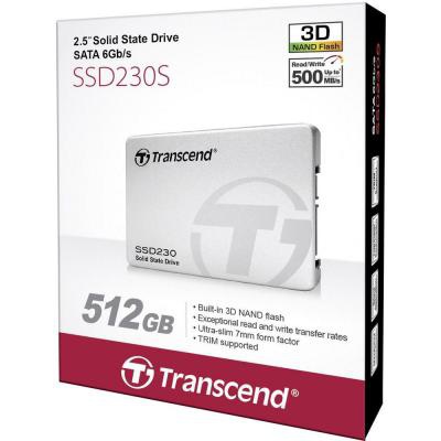 Накопичувач SSD 2.5' 512GB Transcend (TS512GSSD230S)