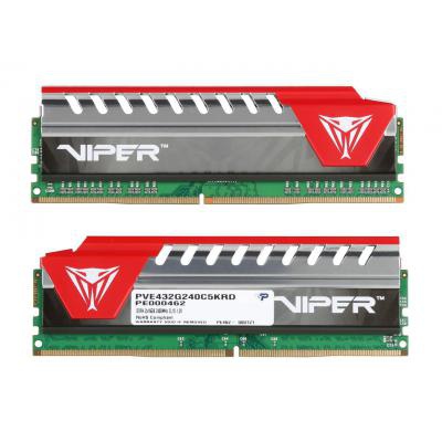 Модуль памяти для компьютера DDR4 32GB (2x16GB) 2133 MHz Viper Patriot (PVE432G213C4KRD)