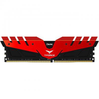 Модуль памяти для компьютера DDR4 8GB 2400 MHz T-Force Dark Red Team (TDRED48G2400HC1401)
