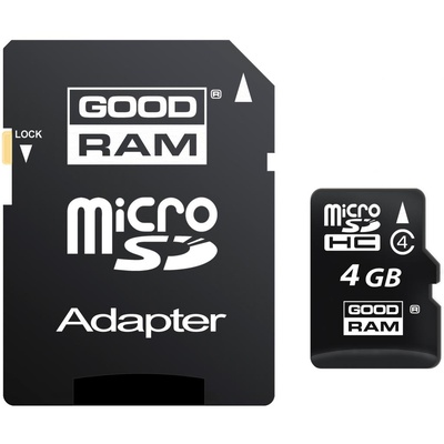 Карта памяти GOODRAM 4GB microSD Class 4 (M40A-0040R11)