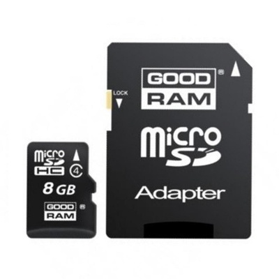 Карта памяти GOODRAM 8GB microSD Class 4 (M40A-0080R11)