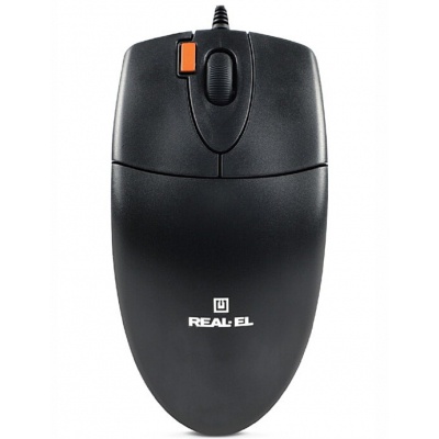 Мишка REAL-EL RM-220 Black