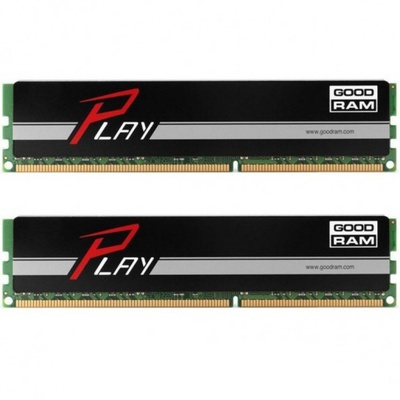 Модуль памяти для компьютера DDR4 16GB (2x8GB) 2133 MHz Play Black GOODRAM (GY2133D464L15S/16GDC)