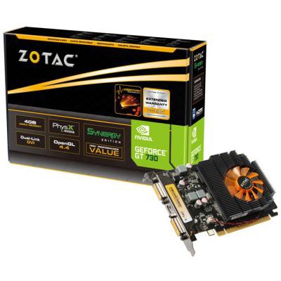 Видеокарта GeForce GT730 4096Mb ZOTAC (ZT-71109-10L)