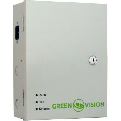 Источник бесперебойного питания GreenVision GV-UPS-H 1204-3A-B-L (3565)