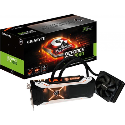Видеокарта GIGABYTE GeForce GTX1080 8192Mb Xtreme Gaming Water Cooling (GV-N1080XTREME W-8GD)