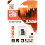 Карта пам'яті Mibrand 32GB microSD class 10 UHS-I U3 (MICDHU3/32GB)