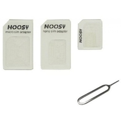 Адаптер NOOSY Adapter Nano SIM for all size (19712)