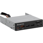 Зчитувач флеш-карт Chieftec 3.5' 2xUSB3.2/2xType-C/1xPD3.0/1xQC3.0 USB (CRD-908H)