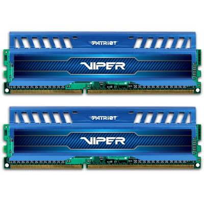 Модуль памяти для компьютера DDR3 8GB (2x4GB) 1600 MHz Viper 3 Patriot (PV38G160C9KBL)