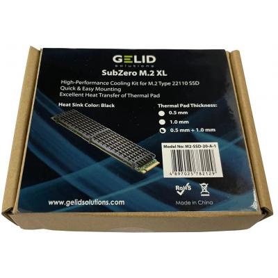 Радіатор охолодження Gelid Solutions SubZero XL M.2 SSD BLACK (M2-SSD-20-A-1)