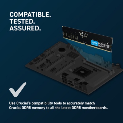 Модуль пам'яті для комп'ютера DDR5 32GB 4800 MHz Micron (CT32G48C40U5)