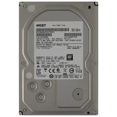 Жесткий диск 3.5' 2TB WDC Hitachi HGST (0F23029 / HUS726020ALE614)