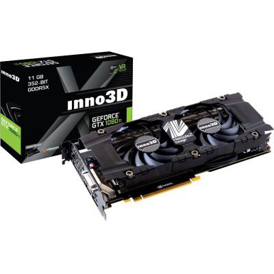 Видеокарта Inno3D GeForce GTX1080 Ti 11Gb TWIN X2 (N108T-1SDN-Q6MN)