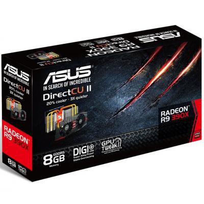 Видеокарта ASUS Radeon R9 390X 8192Mb DCII (R9390X-DC2-8GD5)