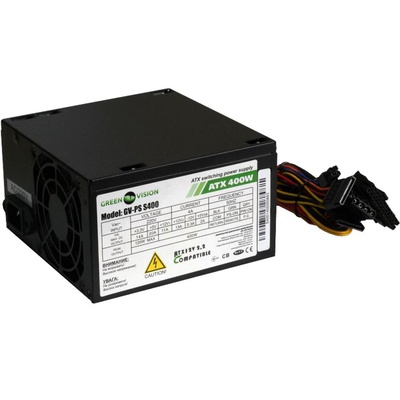 Блок питания GreenVision 400W (GV-PS ATX S400/8 black)