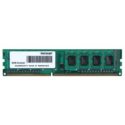 Модуль памяти для компьютера DDR3 2GB 1600 MHz Patriot (PSD32G160081)