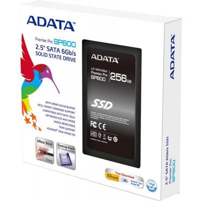 Накопитель SSD 2.5' 256GB ADATA (ASP600S3-256GM-C)