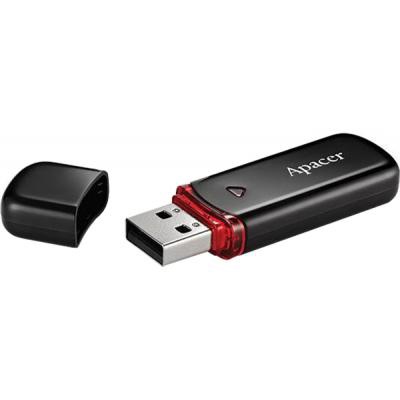USB флеш накопитель Apacer 8GB AH333 black USB 2.0 (AP8GAH333B-1)