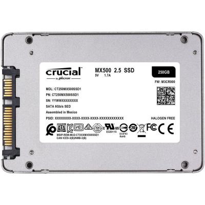 Накопичувач SSD 2.5' 250GB Micron (CT250MX500SSD1)