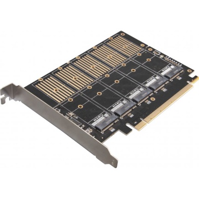 Контролер Frime PCI-E-5xM.2 (B Key) WCH382L (ECF-PCIEtoSSD010)