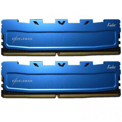 Модуль памяти для компьютера DDR3 16GB (2x8GB) 1600 MHz Blue Kudos eXceleram (EKBLUE3161611AD)