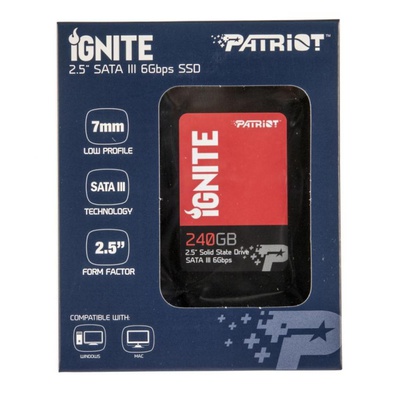 Накопитель SSD 2.5' 240GB Patriot (PI240GS325SSDR)