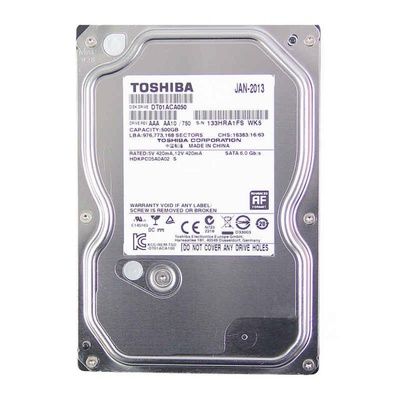 Жесткий диск 3.5'  500Gb TOSHIBA (DT01ABA050V)