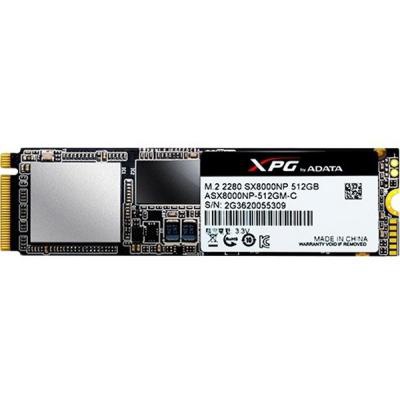 Накопитель SSD M.2 2280 512GB ADATA (ASX8000NP-512GM-C)