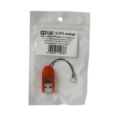 Считыватель флеш-карт ST-Lab MicroSD/TF (U-373 orange)