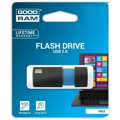 USB флеш накопитель GOODRAM 8GB USL2 Black USB 2.0 (USL2-0080K0R11)