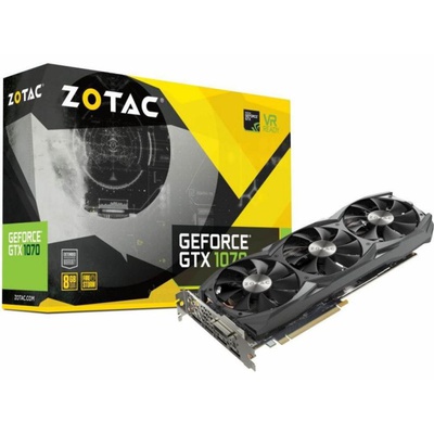 Видеокарта GeForce GTX1070 8192Mb ZOTAC (ZT-P10700F-10P)