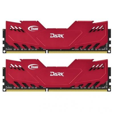 Модуль памяти для компьютера DDR3 16GB (2x8GB) 1600 MHz Dark Series Red Team (TDRED316G1600HC9DC01)