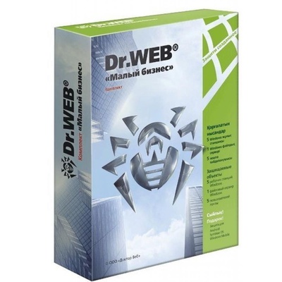Антивирус Dr. Web Малый бизнес NEW версия 10 5ПК/5моб. на 1 год (KBW-BC-12M-5-A3)