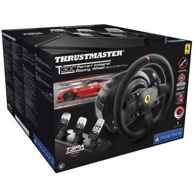 Кермо ThrustMaster PC/PS5/PS4/PS3 T300 Ferrari Integral RW Alcantara edition (4160652)