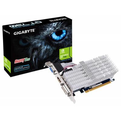 Видеокарта GIGABYTE GeForce GT730 2048Mb Silent (GV-N730SL-2GL)