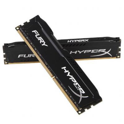 Модуль памяти для компьютера DDR4 64GB (4x16GB) 2933 MHz HyperX FURY Black Kingston (HX429C17FBK4/64)