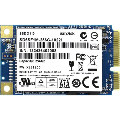 Накопитель SSD mSATA 256GB SANDISK (SD6SF1M-256G-1022I)