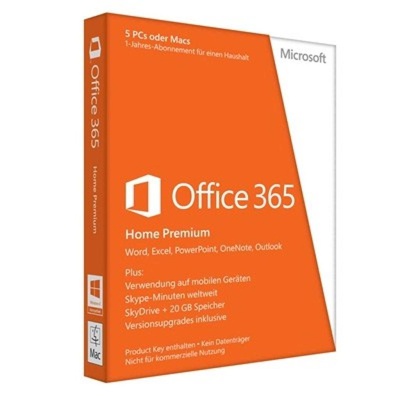 Программная продукция Microsoft Office365 Home 5 User 1 Year Subscription Premium Russian (6GQ-00177)