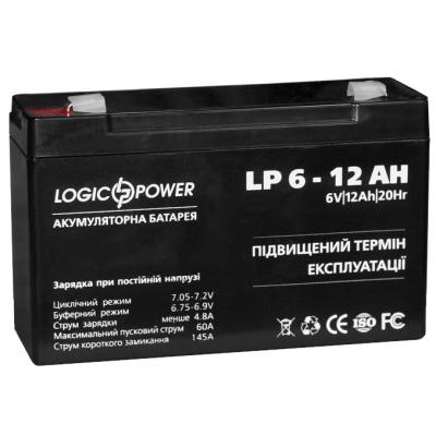 Батарея до ДБЖ LogicPower 6В 12 Ач (2572)