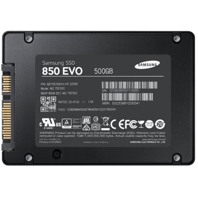 Накопитель SSD 2.5' 500GB Samsung (MZ-75E500BW)