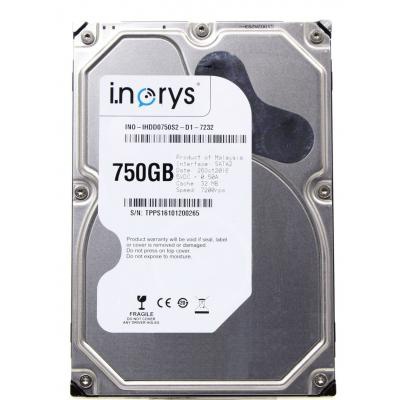 Жесткий диск 3.5'  750Gb i.norys (INO-IHDD0750S2-D1-7232)