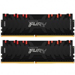 Модуль пам'яті для комп'ютера DDR4 16GB (2x8GB) 4000 MHz Renegade RGB Black Kingston Fury (ex.HyperX) (KF440C19RBAK2/16)