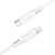 Дата кабель USB-C to Lightning 1.2m 3.0A TPE C3-01 White Acefast (6974316280811)