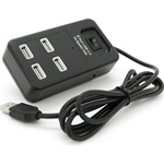 Концентратор Voltronic USB 2.0 to 4xUSB black (YT-HWS4-B)