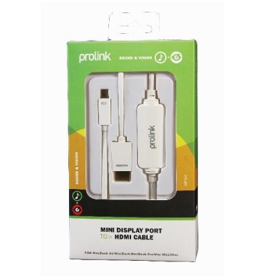 Кабель мультимедийный Prolink miniDisplayPort to HDMI A 2.0m (MP340)