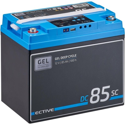 Батарея до ДБЖ Ective Ective DC 85SC 12V-85Ah, GEL Deep Cycle (TN3808)