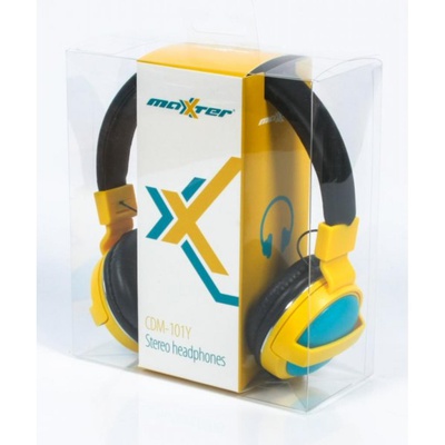 Наушники Maxxter CDM-101 Yellow (CDM-101Y)
