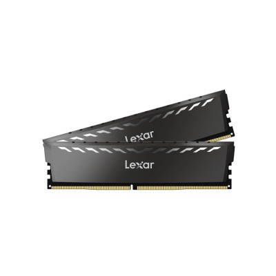 Модуль пам'яті для комп'ютера DDR4 32GB (2x16GB) 3600 MHz THOR Black Lexar (LD4U16G36C18LG-RGD)